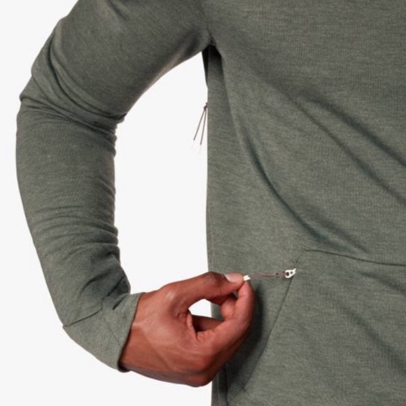 On Running Technical Hoodie Green Size Large - Picture 5 of 16